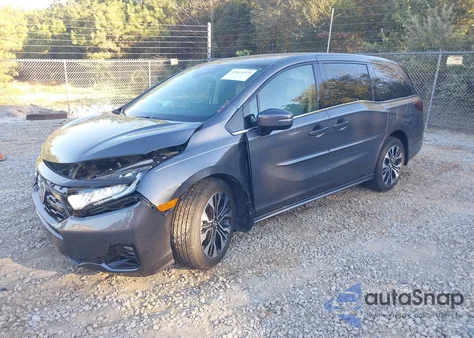 2025 Honda Odyssey Elite from USA, damaged, VIN 5FNRL6H99SB038609